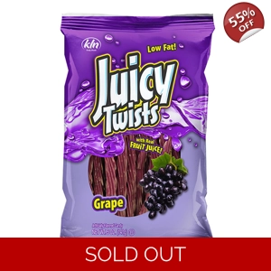 Kenny's Juicy Twists Grape - Kennys Candy 141g Packet